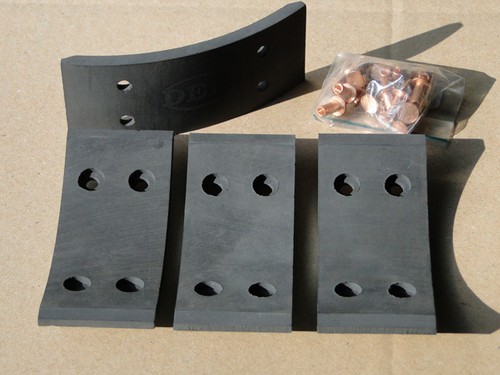 Handbremsbeläge für deutz - für,